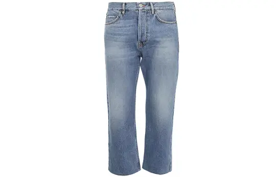 Balenciaga Cropped Straight Leg Jeans
