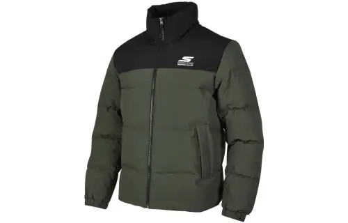 Skechers Down Jacket Men's Kambaba Jasper Green With Black Accent