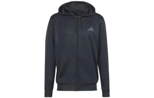 Adidas Train Essentials Seasonal Full Zip Hoodie