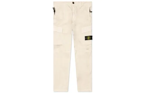 STONE ISLAND Cargo Pants Men's Beige Moderate