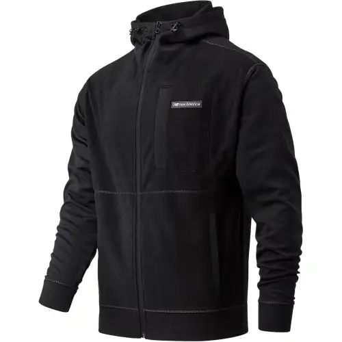 New Balance Veste Sport Style Micro Fleece Jackets & Coats Men's Black