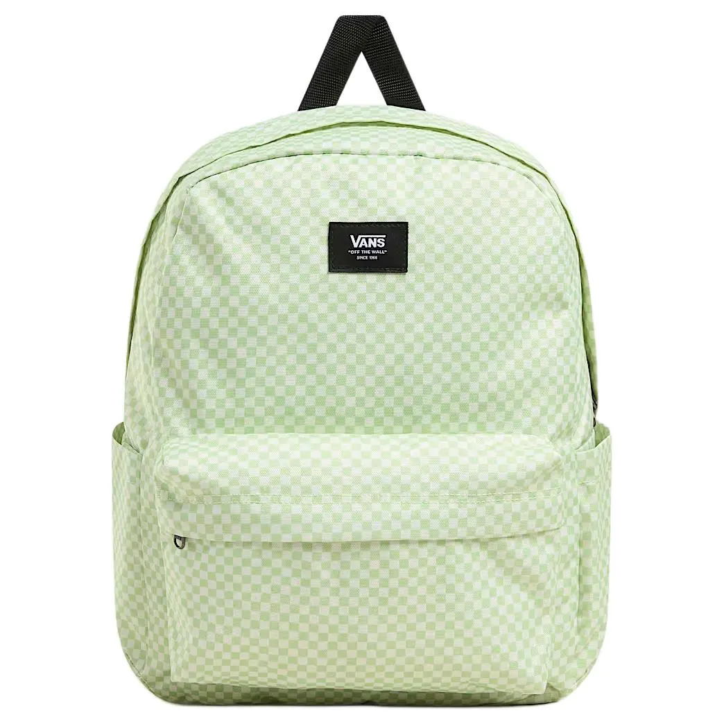 Vans Old Skool Polyester Polyurethane Coating Backpack Unisex Green