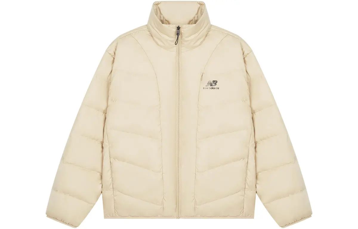 New Balance Down Jackets Men's Stand Collar Moderate Other