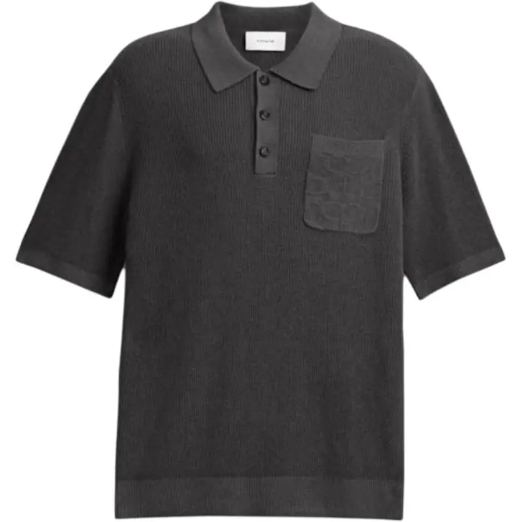 COACH SS25 Polo Shirt Men's Black