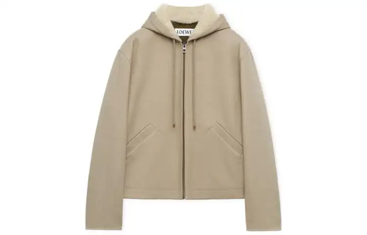 LOEWE Jackets & Coats Men's Light Pebble