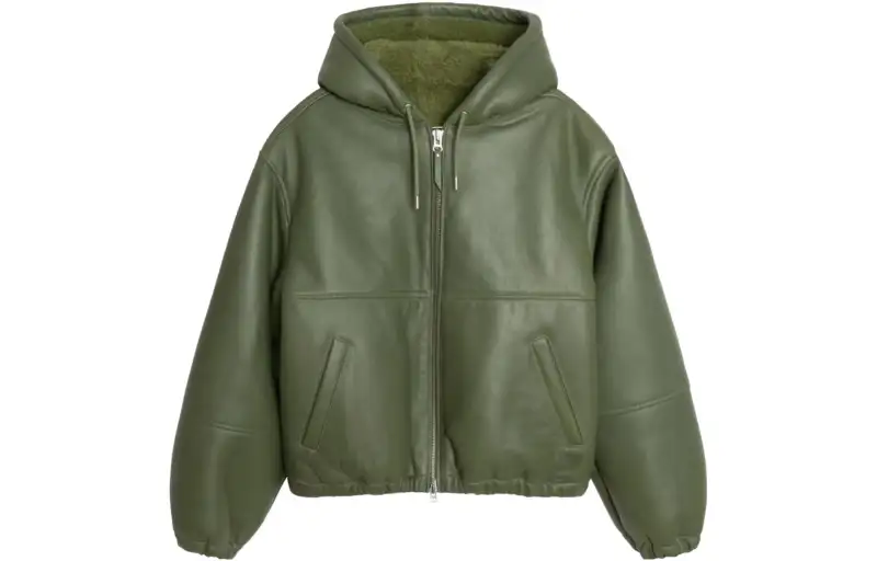 Stussy Shearling Hooded Work Jacket