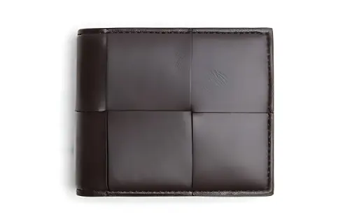 Bottega Veneta Cow Leather Wallet Men's Brown