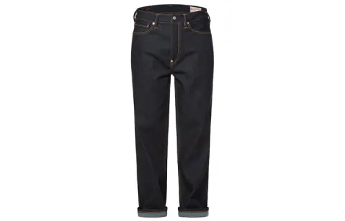 EVISU Tapered Pants Jeans Men's Denim Blue