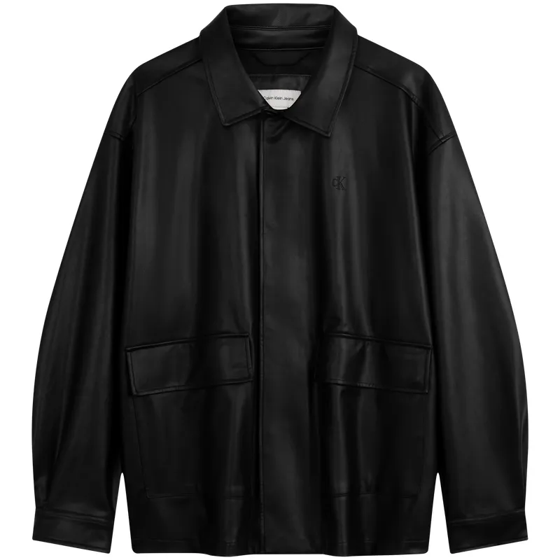 CALVIN KLEIN SS25 Jackets & Coats Men's Space Black