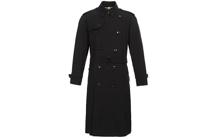 Burberry Trench Coat Men's Black