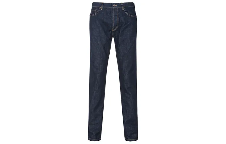 KENZO Jeans Men's Denim Blue Moderate Slim Fit Pants
