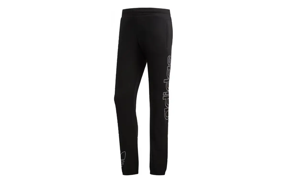 Adidas Originals Knitted Sweatpants Men's Moderate Slim Fit Pants