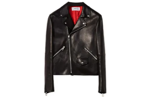 LOEWE Leather Biker Jacket