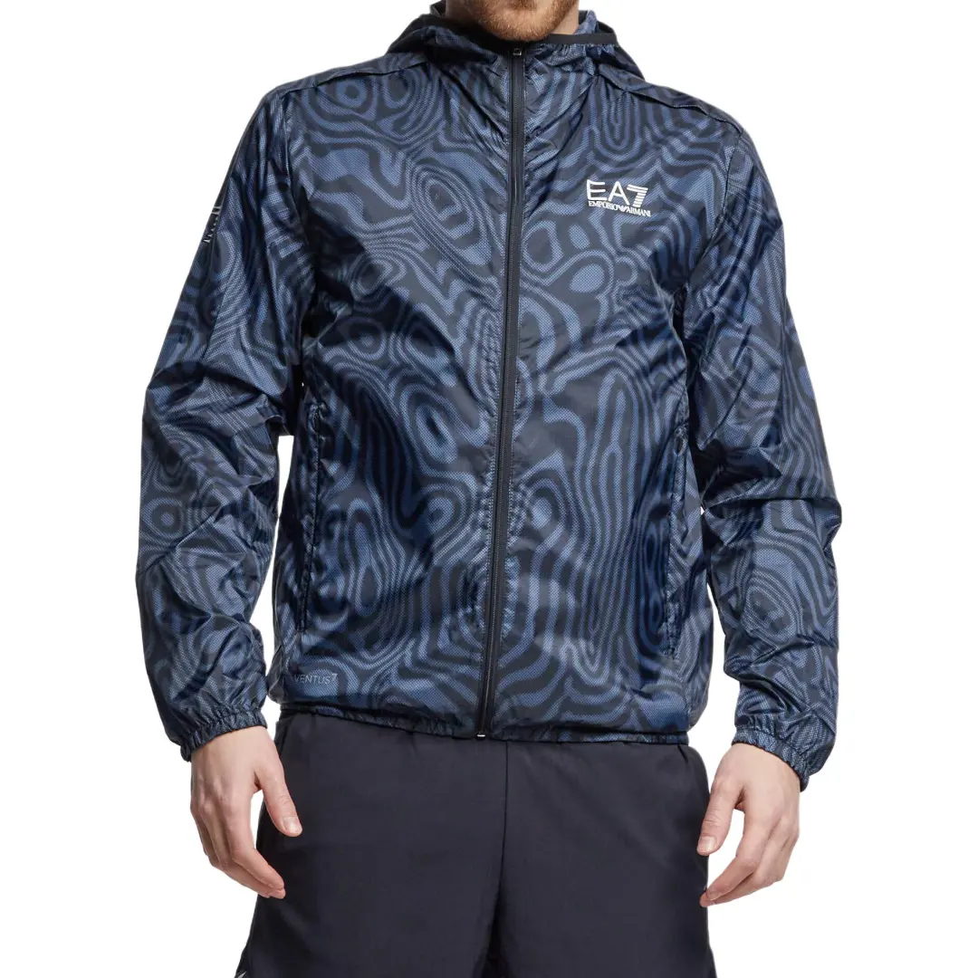EMPORIO ARMANI EA7 Jackets & Coats Men's Dark Blue