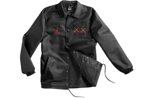 KAWS X JORDAN Satin Coaches Jacket