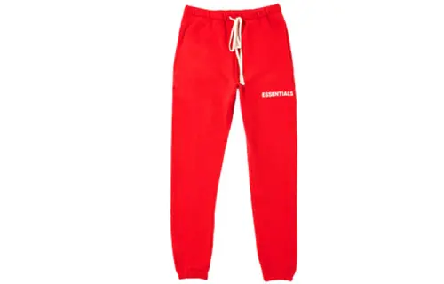 Fear Of God Essentials Knitted Sweatpants Unisex Moderate Straight Fit Pants