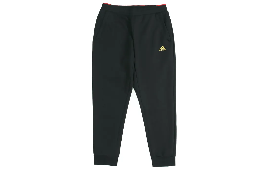 Adidas CNY Collection Knitted Sweatpants Men's Moderate Cuffed Pants