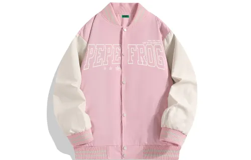 Pepe The Frog Baseball Jacket Unisex