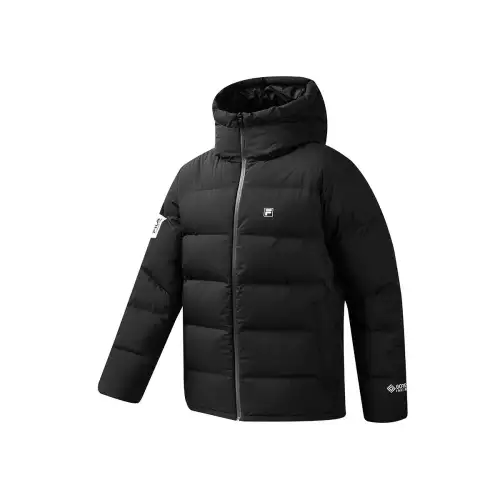 FILA Down Jacket Men's Pitch Black