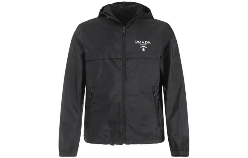 PRADA Hooded Re Nylon Windbreaker Jacket