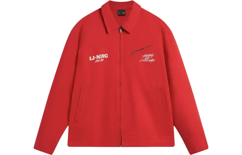 Li Ning CNY Jackets & Coats Unisex Vermilion