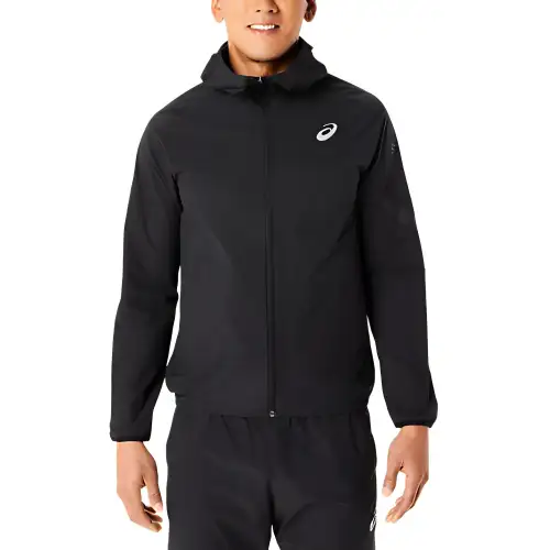 Asics Jackets & Coats Unisex Performance Black