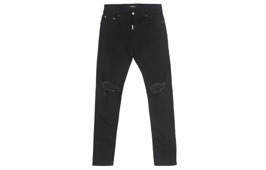 REPRESENT Jeans Men's Black Moderate Slim Fit Pants