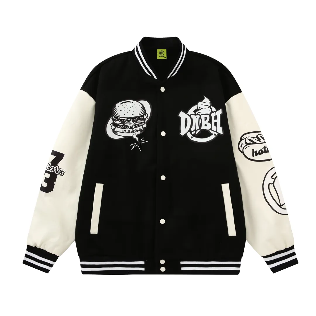 DNBH Baseball Jacket Coat Unisex