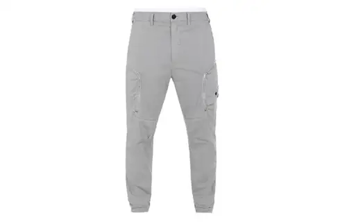 STONE ISLAND Cargo Pants Men's Gray Moderate