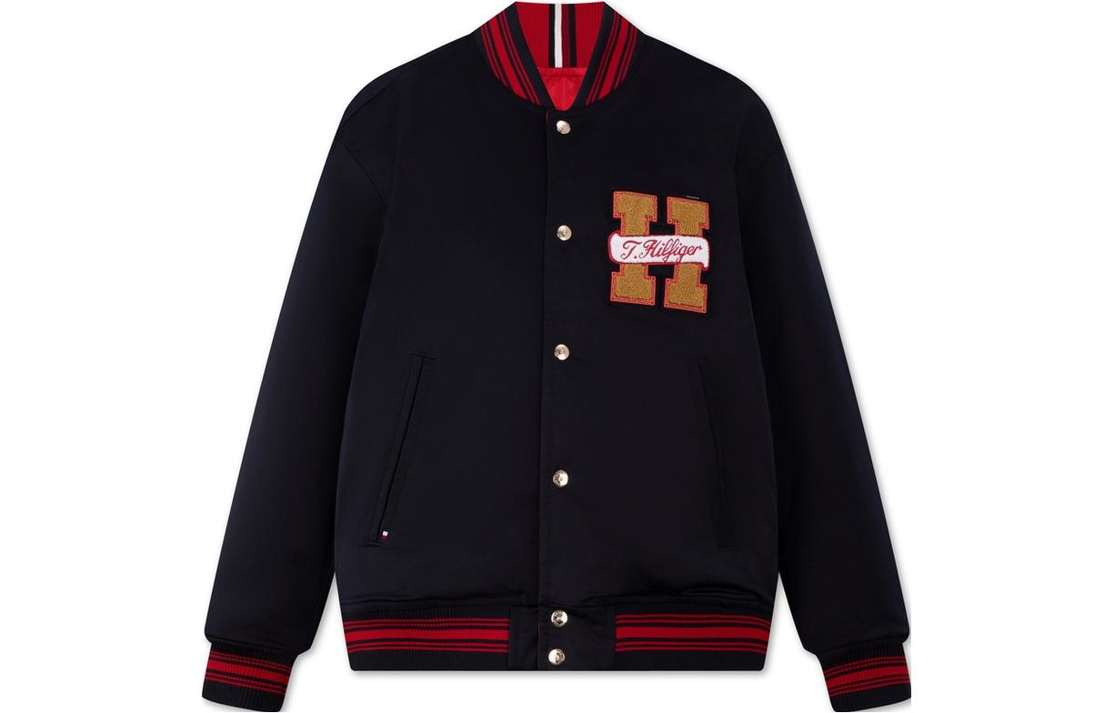 Tommy Hilfiger Year Of The Dragon Collection Jacket Men's Navy Blue/Red