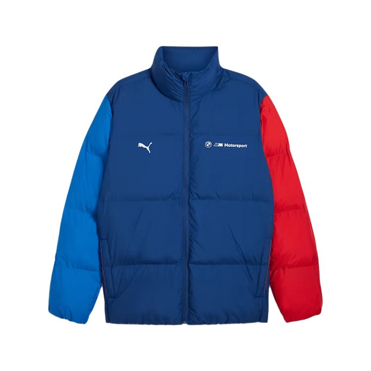 PUMA BMW M Motorsport SS24 ESS+Puffer Jacket Jackets & Coats Men's Blue