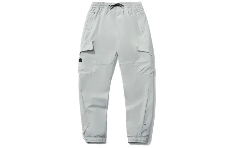 Li Ning Badfive Cargo Pants Men's Gray