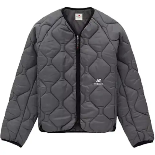 New Balance Made In USA FW24 Heritage Stacked Jackets & Coats Men's Dark Gray