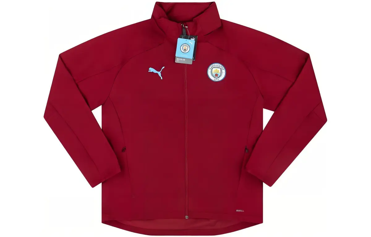 PUMA Jackets Men's Red Stand Collar Moderate Other
