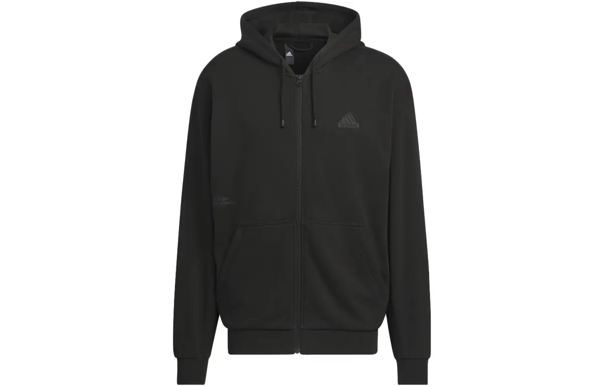 Adidas Heavy French Terry Jacket Jackets & Coats Men's Black
