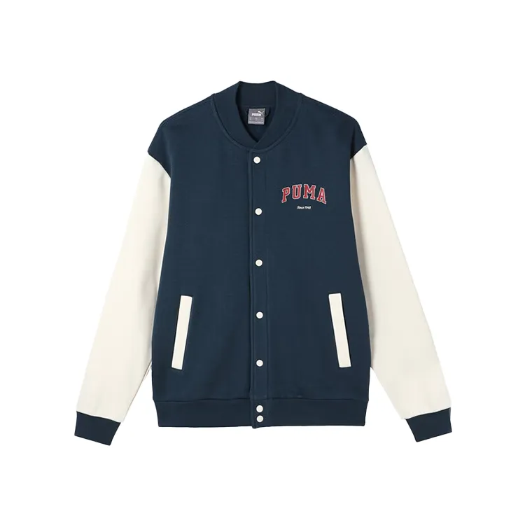 PUMA VARSITY TRACK Baseball Jacket Men's Midnight Blue