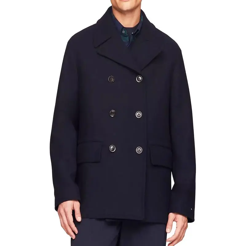 Tommy Hilfiger Coat Men's Marine Blue