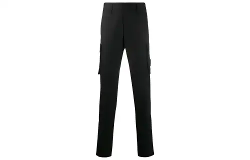 STONE ISLAND Cargo Pants Men's Black Moderate