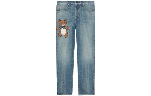 GUCCI Jeans Men's Blue Moderate Other