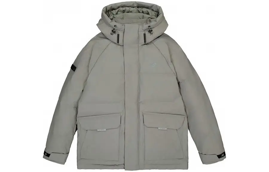New Balance Down Jacket Men's Gray