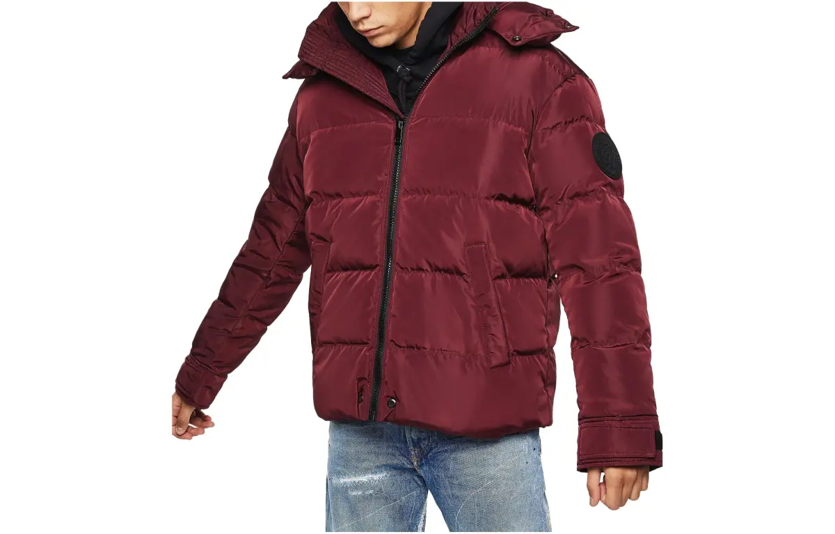 DIESEL Down Jacket Men's Rose Red