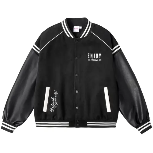Coca Cola Baseball Jacket Unisex