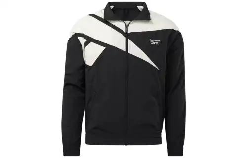 Reebok Jackets Men's Black Stand Collar Moderate Other