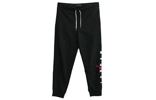 Jordan Knitted Sweatpants Men's Black
