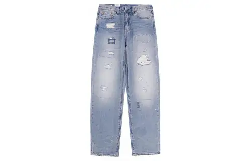 Levis Jeans Men's Denim Blue Moderate Straight Fit Pants