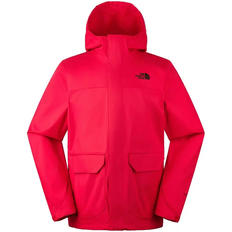 THE NORTH FACE Urban Exploration Waterproof, Windproof, And Rainproof Windbreaker Jacket Unisex Red