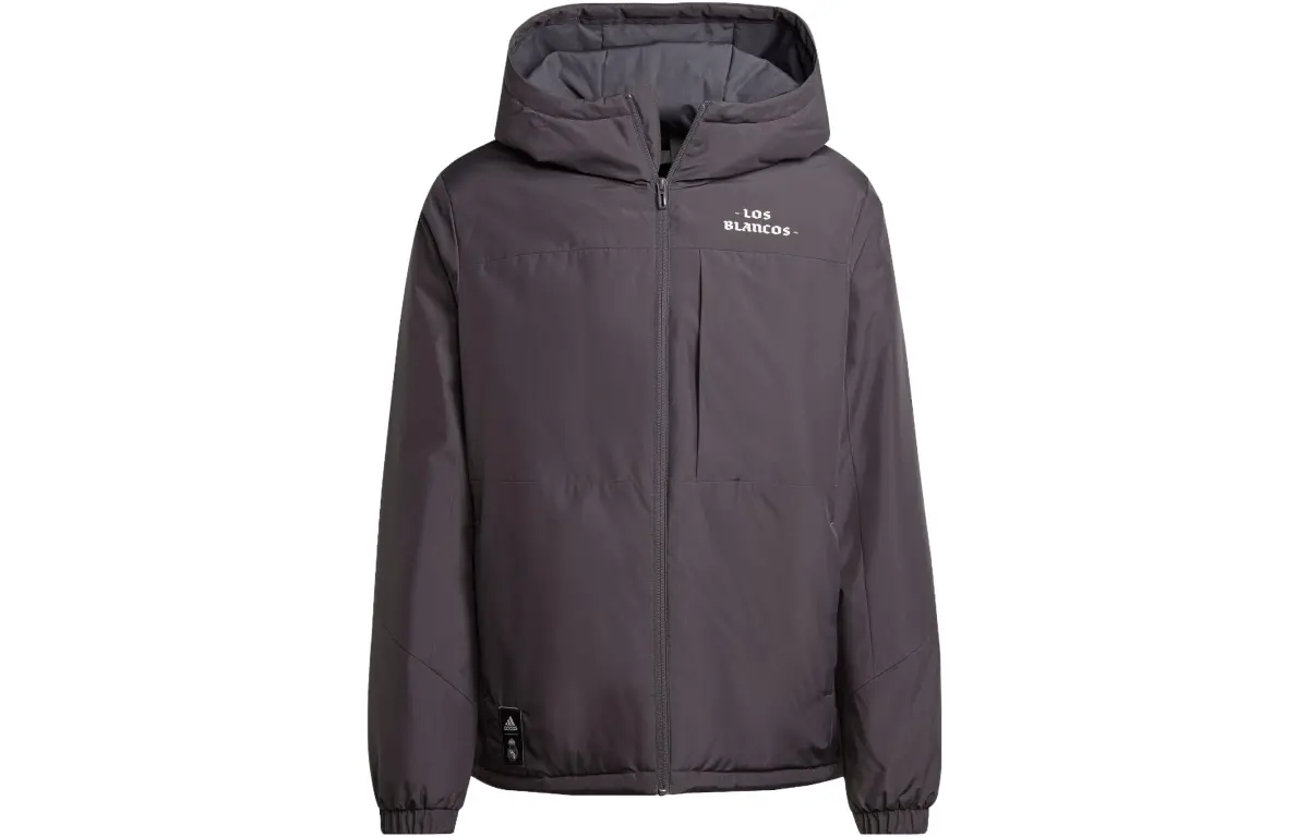 Adidas Real Madrid Cultural Story Jacket Jackets & Coats Men's Graphite Black