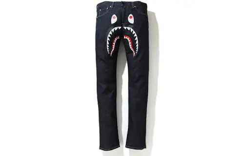 Bape 2008 Type 05 Shark Denim Pants Pants