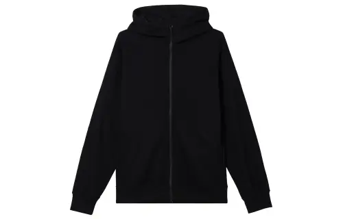 UNIQLO Jackets Unisex Black Hooded Non Detachable Thickened Other