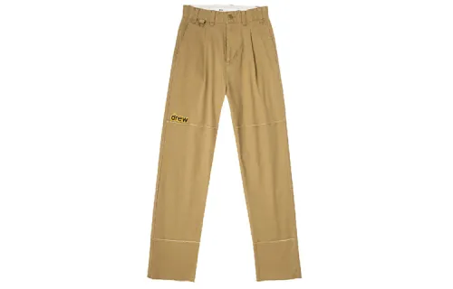 Drew house Letter Logo Series Cargo Pants Unisex Dark Umber Moderate